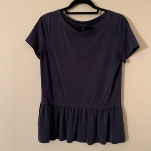 Banana Republic Navy babydoll top